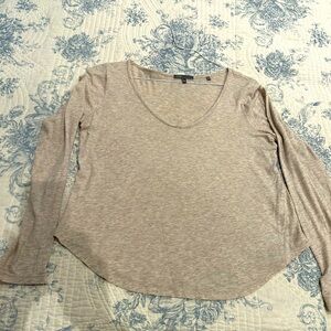 Vince brand long sleeve, scoop neck tee. EUC. Size S.